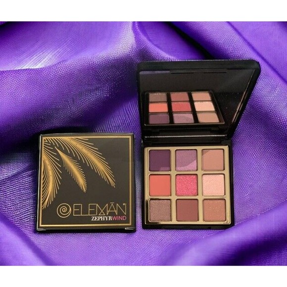 ELEMAN ZEPHYR WIND Eye Palette 9 Shades NIB